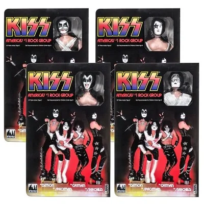 KISS 12 Inch Action Figures Series 9 Love Gun: Set Of All 4 • $189.99