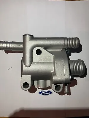 NEW FORD ESCORT MONDEO 1.6 1.8 2.0 ZETEC THERMOSTAT HOUSING+CAP (Heavy Duty) • £64.95