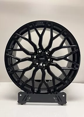 24” Vossen HF6-3 6x139.7 Black Concave Wheel Set Of 4 INSTOCK • $3600