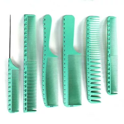 Double-sided Hair Cutting Comb Non-slip Handle Professional Hairdressing Comb • £3.22