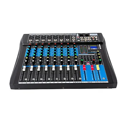 $117.90 • Buy Professional Sound Audio Device 8-channel Stereo Mixer Amplifier Usb Bluetooth 