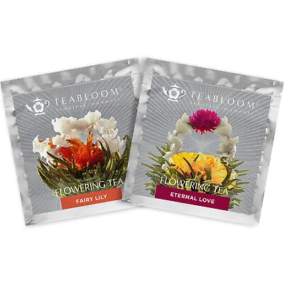 $7.95 • Buy Teabloom Fairy Lily And Eternal Love Jasmine Blooming Tea Flowers