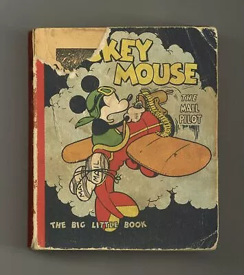 Mickey Mouse The Mail Pilot NN.SC FR 1.0 1933 Low Grade • $9.40