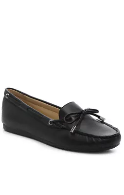 Women Michael Michael Kors Sutton Loafer Leather Black • $59.99