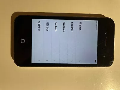 Apple IPhone 4 8GB? Unknown CDMA Carrier Smart Phone Broken • $9.25