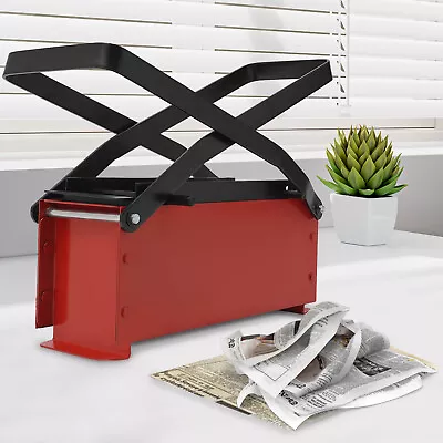 Manual Press Paper Log Maker Newspaper Clumping Press Paper Briquette Maker • $43