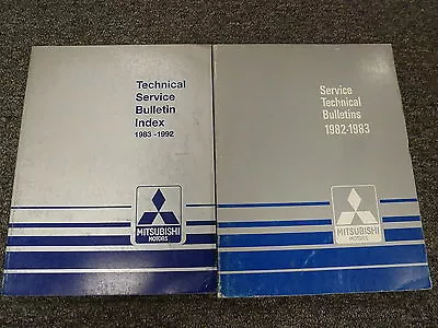 1982 1983 Mitsubishi Montero Service Repair Technical Bulletin Manual 2.6L 4WD • $46.90