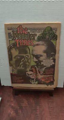 The Monster Times Volume 1 #41 May 1975 Young Frankenstein Andy Warhol's Dracula • $20