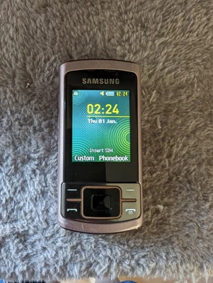 £10 • Buy Samsung GT C3050 - Sweet Pink (Unlocked) Mobile Phone