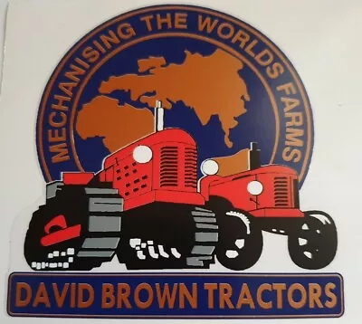 David Brown Mechanising The Worlds Farms Decal 4  • £4.99