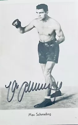 Max Schmeling German Heavyweight Boxing Legend Signed 6 X 4 Photo  • $40.88