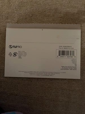Amazon Fire HD 8 Screen Protector Kit (8” Tablet 7th And 8th Generation) • £0.99
