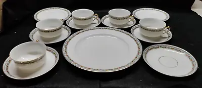 Misc. Set Heinrich & Co Selb Bavaria Hc240 Dinner Side Plates Cups/saucers • $40