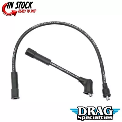 Black 8.8mm Spark Plug Wires For Harley Davidson 883 1200 Sportster XL 86-03 • $24.95