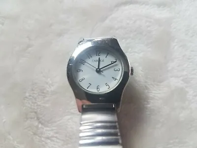$8.95 • Buy Carriage By Timex Silver Tone Womens Quartz Watch V6