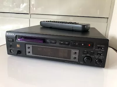 Sony Mds-s37 Minidisc Player / Recorder & Original Remote Excellent Condition • £53