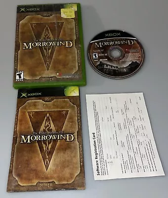 Elder Scrolls III: Morrowind (Microsoft Xbox 2002) Tested Working (READ) • $7.95