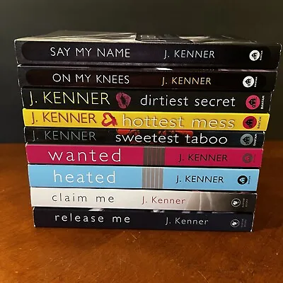 Lot: 9 J. Kenner Books Stark SIN Most Wanted Series Romance Novels Taboo Secret • $60