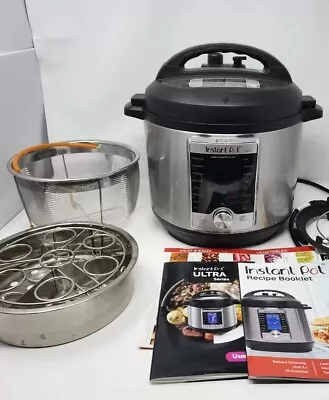 Instant Pot Ultra 6 Qt 10-in-1 Multi-Use Pressure Cooker With Accessories • $79.99