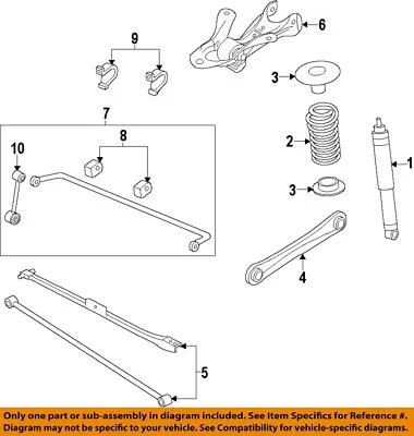 FORD OEM 12-14 Mustang Stabilizer Sway Bar-Rear-Link CR3Z5C488Q • $31.13