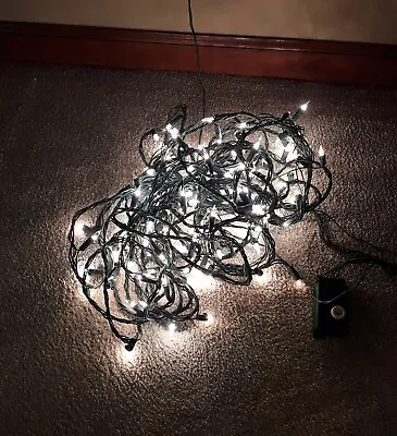 Clear 140 Count Multi Function Christmas Lights - Tested • $8