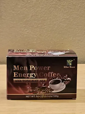 20 Sachets X 5g Coffee Men Power Growth Boost Stamina Strong Energy • $34.90