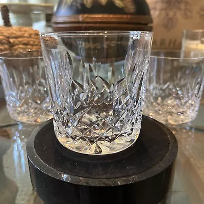 WATERFORD IRISH Cut Crystal LISMORE Old Fashioned Tumbler - 3 Available • $40