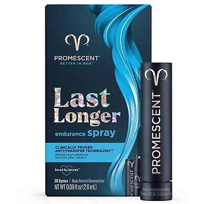 Promescent Long Lasting Pleasure Enhancer Spray For Men Last Longer In Bed 2.6 M • $24.95