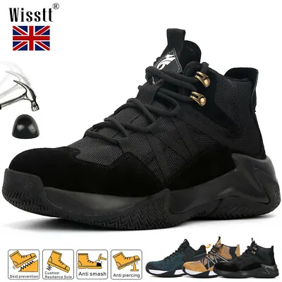 £29.75 • Buy Womens Safety Trainers Durable Sneaker Casual Work Shoes Steel Toe Cap Boots UK