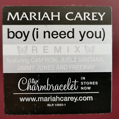 Mariah Carey ‎– Boy (I Need You) Remix -vinyl 12   33 ⅓ RPM Promo - US - 2003 • $13.05