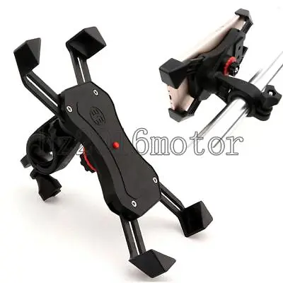 Motorcycle Handlebar Cell Phone Holder Mount Bracket Accessories • $15.19