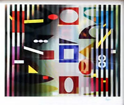 Yaacov Agam        Inter Image  Agamograph                BA • $4000