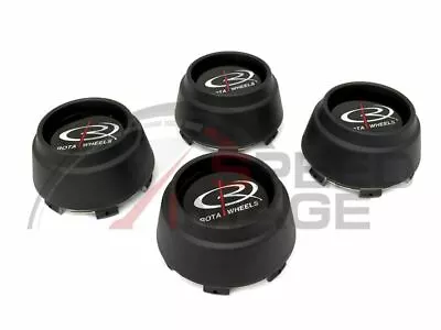 Rota Wheels P45r P45f Flat Black Replacement Wheel Center Caps Rb • $50