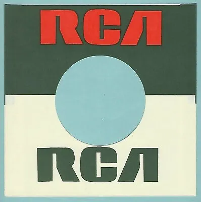 RCA  (green & Orange) - REPRODUCTION RECORD COMPANY SLEEVES - (pack Of 10) • $6.15