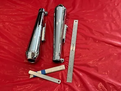 NEW Triumph BSA Norton Mufflers Chopper Bobber • $129.99