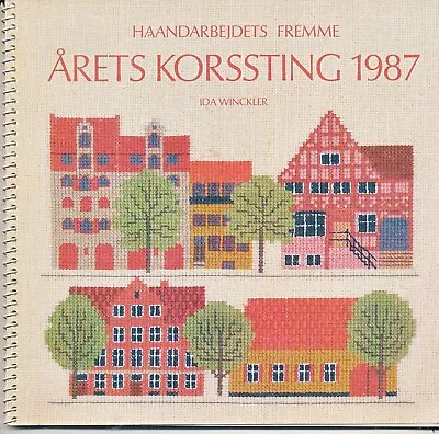 Haandarbejdets Fremme Calendar From  1987 Designed By Ida Winckler • $32.95