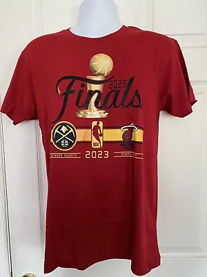 NBA Finals T-Shirt Size M Miami Heat VS Denver Nuggets • $4.99