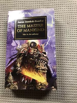 Horus Heresy Novel: Master Of Mankind Warhammer 40k • £19.99