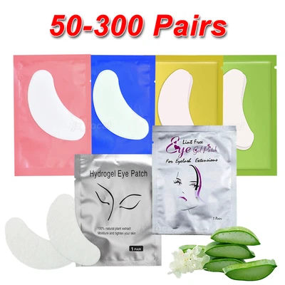 £4.99 • Buy Salon Eyelash Lash Extensions Under Eye Gel Pads Lint Free Patches Make Up Tools