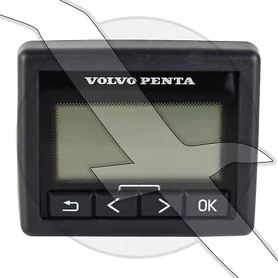 Volvo Penta EVC Boat Motor Engine Information Monitoring Display 21352296 • $514.99