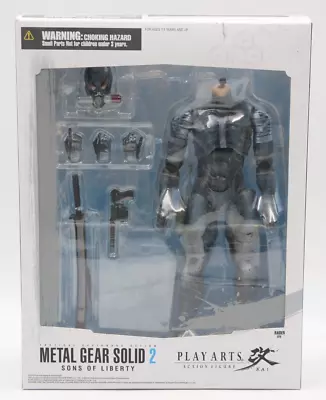 Play Arts Kai Metal Gear Solid 2 Raiden Figure Sons Of Liberty Missing Head • $60