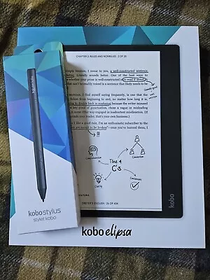 Kobo Ellipsa E-reader 10.3 Inch Screen - Boxed • £103