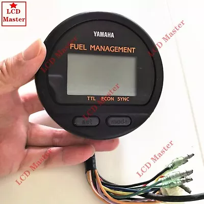 Yamaha 6Y5 Outboard Fuel Management Meter Gauge With Wire 6Y5F-B0 06F • $141