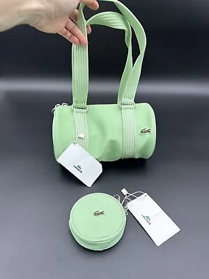 Lacoste Bag Green With Purse • $118.03