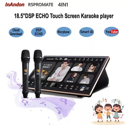 CA-InAndon R5PROMATE 18.5'' Karaoke Player4IN1 YouTubeCloudAI卡拉OK点歌机 DSP ECHO • $523.24