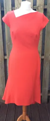 £40 • Buy L K Bennett Size 12 Davina Red Dress