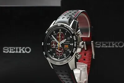 [MINT IN BOX] SEIKO SNAE75 Barcelona FC Barcelona Limited Edition Mens Watch • $378.39