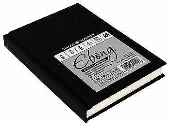 Daler Rowney Ebony Hardback Sketchbook - Portrait A6 • £9.45