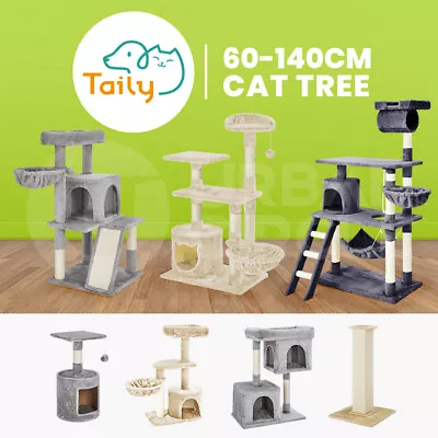 Taily Cat Tower Tree Scratching Post House Condo Furniture Feline Scratcher Toys • $63.99