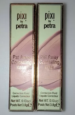 Pixi By Petra Pat Away Concealing Base Concealer 0.13 Oz CARAMEL Lot Of 2 • $19.99